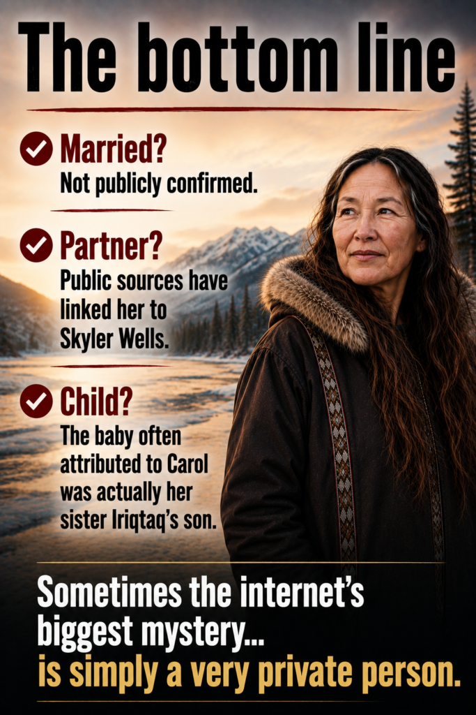 is carol hailstone married? bottom line